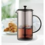 Théière Feel Maestro MR-1861-600 Noir Translucide Acier inoxydable Verre Borosilicaté 600 ml