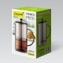 Théière Feel Maestro MR-1861-600 Noir Translucide Acier inoxydable Verre Borosilicaté 600 ml