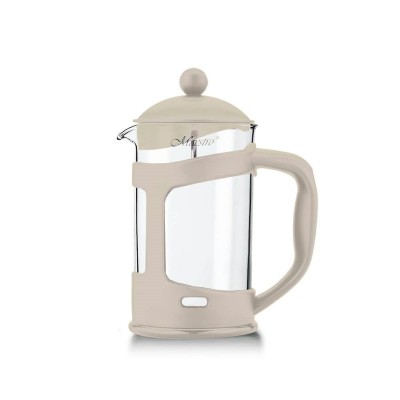 Théière Feel Maestro MR-1665-1000 Ivoire Acier inoxydable Verre Borosilicaté 1 L