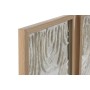 Cadre Home ESPRIT Blanc Naturel Scandinave 25 x 2 x 35 cm