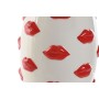 Vase Home ESPRIT White Red Dolomite 15 x 15 x 22,5 cm