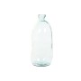 Vase Home ESPRIT Transparent Recycled glass 34 x 34 x 73 cm