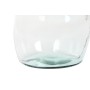 Vase Home ESPRIT Transparent Recycled glass 34 x 34 x 73 cm