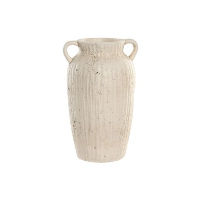 Vase Home ESPRIT Blanc Magnésium 23,5 x 21,5 x 37,5 cm