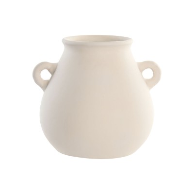 Vase Home ESPRIT Beige Terre cuite Style artisanal 29 x 25 x 25 cm