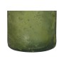 Vase Home ESPRIT Green Recycled glass Aged finish 18 x 18 x 75 cm