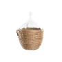 Vase Home ESPRIT Transparent Light brown Crystal Natural 37 x 37 x 55 cm