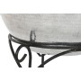 Vase Home ESPRIT Black Silver Aluminium 45 x 45 x 95 cm
