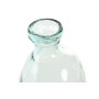 Vase Home ESPRIT Transparent Recycled glass 22 x 22 x 51 cm
