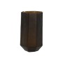 Vase Home ESPRIT Dark grey Crystal Modern 18 x 18 x 31 cm