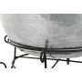 Vase Home ESPRIT Noir Argenté Aluminium Fer 75 x 75 x 90 cm