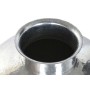 Vase Home ESPRIT Noir Argenté Aluminium Fer 75 x 75 x 90 cm