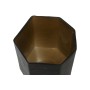 Vase Home ESPRIT Dark grey Crystal Modern 18 x 18 x 22 cm