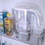 Carafe Filtrante TM Electron Transparent Plastique 2,3 L (4 Pièces)