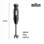 Hand-held Blender Braun 0X22111502 1000 W Black