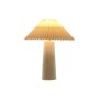 Lampe de bureau Home ESPRIT Beige Céramique 50 W 220 V 35 x 35 x 41 cm