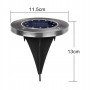 Lampe solaire MacLean MCE318 Noir 20,1 x 11 x 25,1 cm
