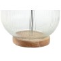 Lampe de bureau Home ESPRIT Beige Bois Verre 50 W 220 V 32 x 32 x 61 cm