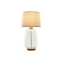 Lampe de bureau Home ESPRIT Beige Bois Verre 50 W 220 V 32 x 32 x 61 cm