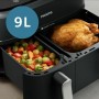 Friteuse à Air Philips NA351/00 Noir Argenté 2750 W 9 L