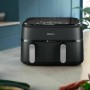 Friteuse à Air Philips NA351/00 Noir Argenté 2750 W 9 L