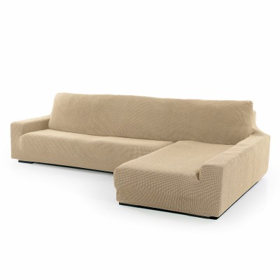 Right long arm chaise longue cover Sofaskins Beige (Refurbished A)