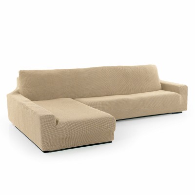 Left long arm chaise longue cover Sofaskins Beige (Refurbished C)