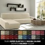 Housse pour chaise longue accoudoir long gauche Sofaskins Beige (Reconditionné C)