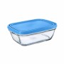 Boîte à repas rectangulaire avec couvercle Duralex Bleu Plastique 1,1 L (Reconditionné A)