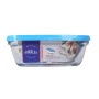 Boîte à repas rectangulaire avec couvercle Duralex Bleu Plastique 1,1 L (Reconditionné A)