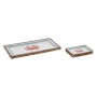Jeux de plateaux Home ESPRIT Multicouleur méditerranéen 40 x 19 x 2,5 cm (2 Unités)