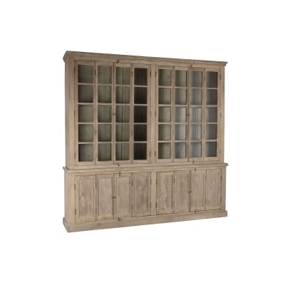 Display Stand Home ESPRIT Natural Teak Mango wood 266 x 46 x 251 cm