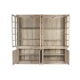 Display Stand Home ESPRIT Natural Teak Mango wood 266 x 46 x 251 cm