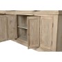 Display Stand Home ESPRIT Natural Teak Mango wood 266 x 46 x 251 cm