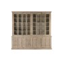 Display Stand Home ESPRIT Natural Teak Mango wood 266 x 46 x 251 cm