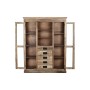 Présentoir Home ESPRIT Marron Verre Bois de manguier 165 x 45 x 210 cm