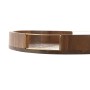 Plateau apéritif Home ESPRIT Doré Naturel Métal Acacia 35,5 x 35,5 x 5 cm