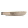 Centre de Table DKD Home Decor Marron Naturel Tropical Feuille d'une plante 29 x 23 x 4 cm