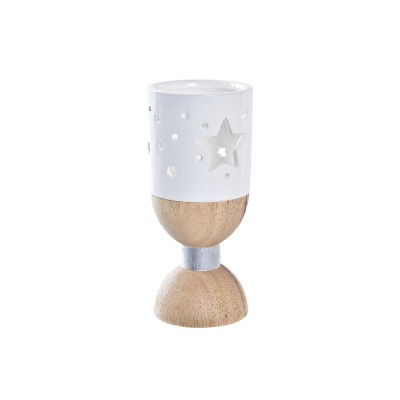 Bougeoir DKD Home Decor Étoile (6 x 6 x 14 cm)