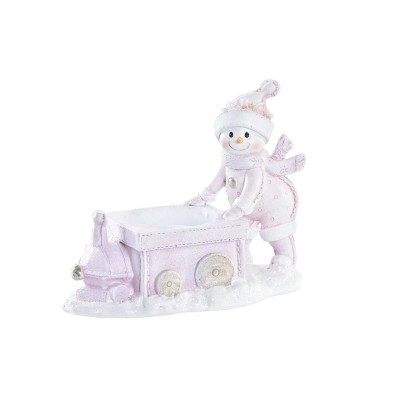 Décorations de Noël DKD Home Decor Résine (12 x 6,5 x 10 cm)