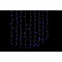Barrière lumineuse LED DKD Home Decor Noël Bleu PVC (100 x 1 x 100 cm)