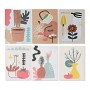 Cadre DKD Home Decor Plants Pot Scandinave 30 x 1,8 x 40 cm Multicouleur