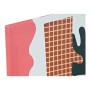 Cadre DKD Home Decor Plants Pot Scandinave 30 x 1,8 x 40 cm Multicouleur