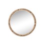 Wall mirror Home ESPRIT White Brown Balls 71 x 4,5 x 71 cm