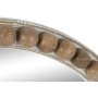 Wall mirror Home ESPRIT White Brown Balls 71 x 4,5 x 71 cm