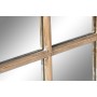 Wall mirror Home ESPRIT Natural Window Stripped 68 x 4 x 128 cm