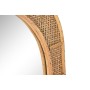 Wall mirror Home ESPRIT Natural Scandi 51,5 x 2 x 77 cm
