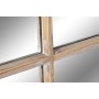 Wall mirror Home ESPRIT Natural Window Stripped 80 x 4 x 140 cm