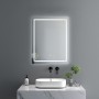 Wall mirror Home ESPRIT Crystal 60 x 0,5 x 80 cm