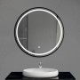 Wall mirror Home ESPRIT Black Modern 80 x 2 x 80 cm